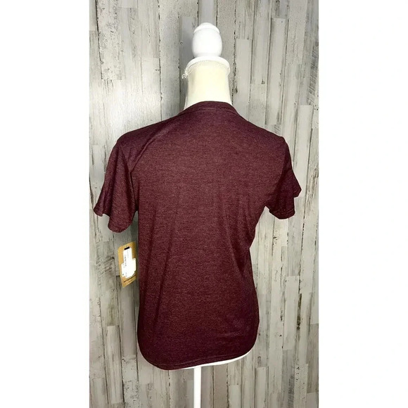 NWT Virginia Tech Hokies Maroon Size Youth Large Graphic Print T-Shirt - Picture 3 of 5